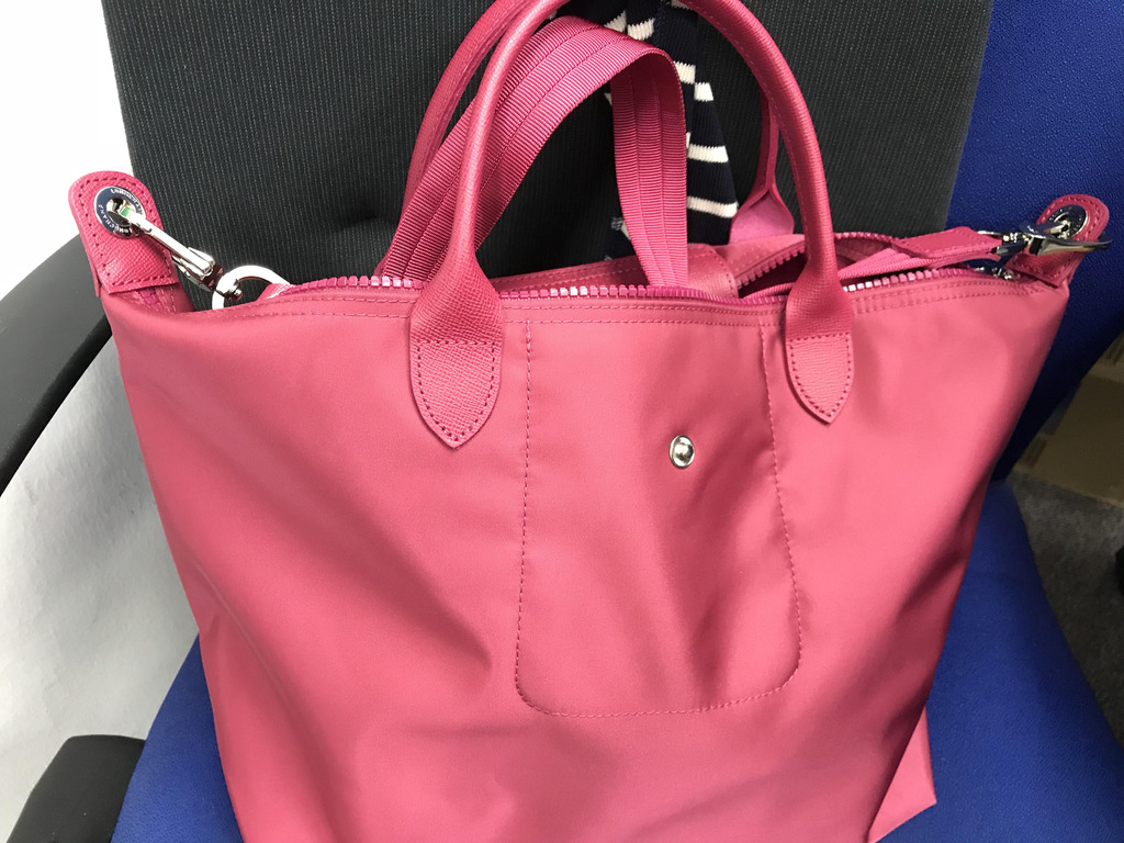 Longchamp le pliage neo/shoulder bag/tote mum bag/handle bag,S size